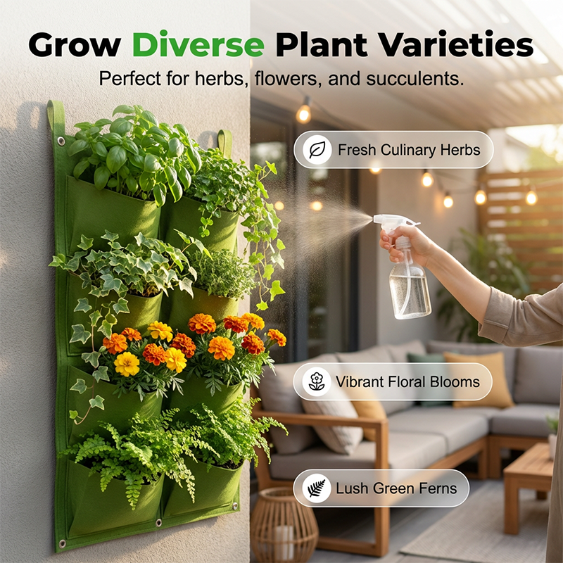 ⏳Limited-time 49% off⏰Space Saving Vertical Planter Bags🌿🌱
