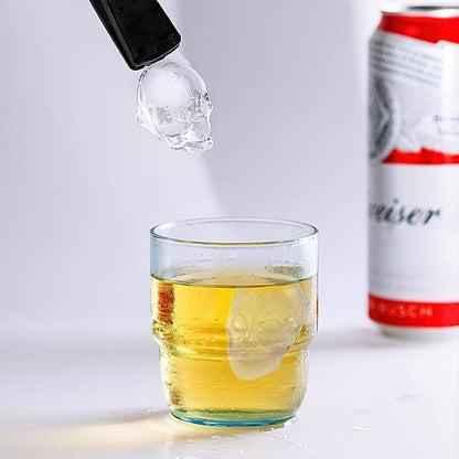 🥳2026 HOT SALE🥳💞50K+ SOLD!💥💀🧊 49% OFF! DIY Silicone Skull Ice Cube Tray – Giant slow-melt skull for whiskey, cocktails & more. Food-grade, BPA-free. Perfect for Halloween & parties. 🎃✨
