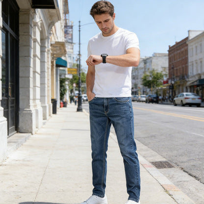 🎁New arrival 49% OFF💥 Men's Classic Stretch Slim-Fit Jeans— Free Shipping For Two Pieces