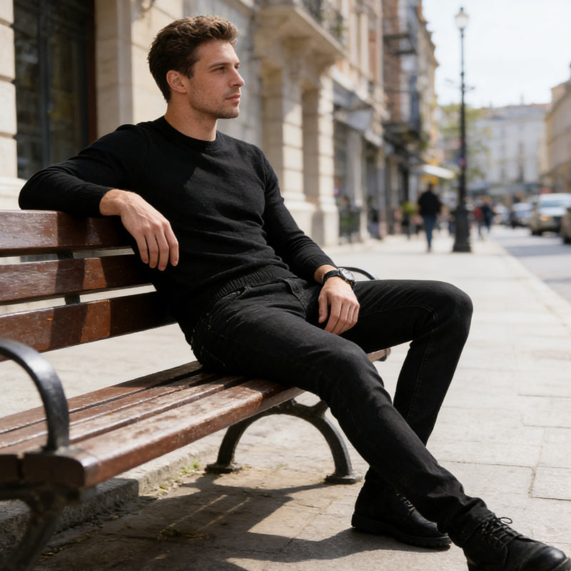🎁New arrival 49% OFF💥 Men's Classic Stretch Slim-Fit Jeans— Free Shipping For Two Pieces
