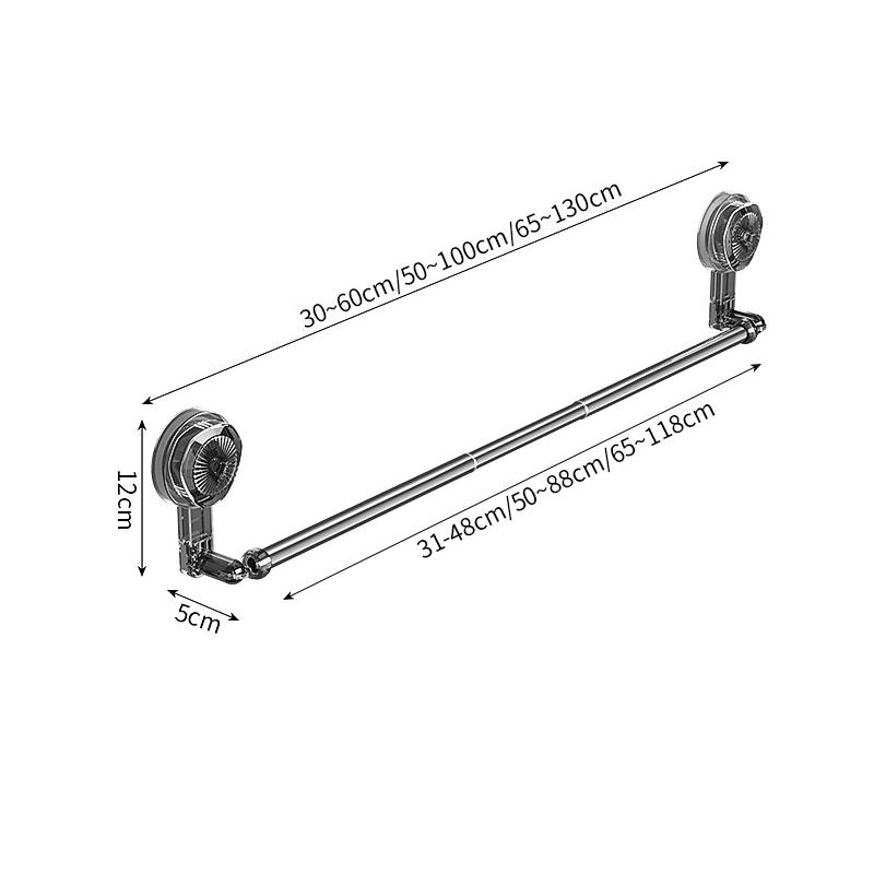 💖Special Offer🛁Retractable Suction Cup Towel Bar✨
