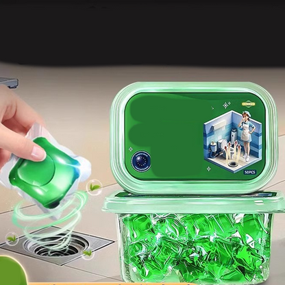 🥳2026 HOT SALE🥳💞78K+ SOLD!🏠💧Drain Deodorizer Pods – Bio‑enzyme formula neutralizes smells at the source. Instant fresh scent, no harsh chemicals. Say goodbye to embarrassing odours. 🚰✅