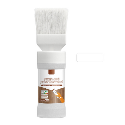 ⚡ 49% OFF FLASH SALE! 2-in-1 Wood Paint Brush – All-in-One, Water-Based, Easy Clean 🎨【Limited Time】