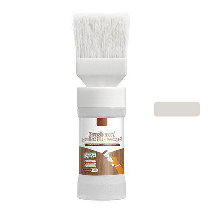 ⚡ 49% OFF FLASH SALE! 2-in-1 Wood Paint Brush – All-in-One, Water-Based, Easy Clean 🎨【Limited Time】