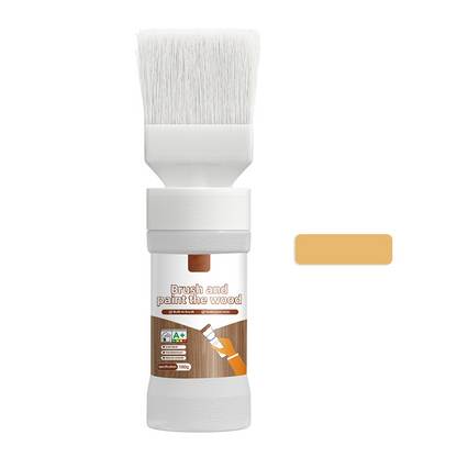 ⚡ 49% OFF FLASH SALE! 2-in-1 Wood Paint Brush – All-in-One, Water-Based, Easy Clean 🎨【Limited Time】