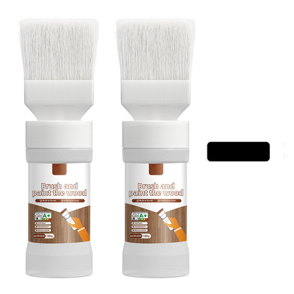 ⚡ 49% OFF FLASH SALE! 2-in-1 Wood Paint Brush – All-in-One, Water-Based, Easy Clean 🎨【Limited Time】
