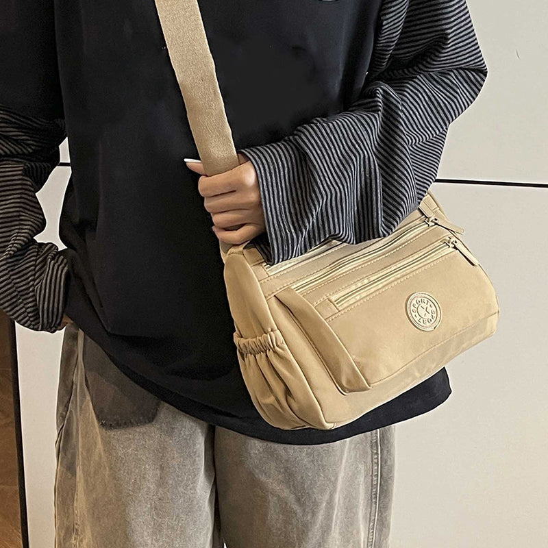 🔥HOT SALE👜✨Lightweight Nylon Multi-Pocket Crossbody Bag