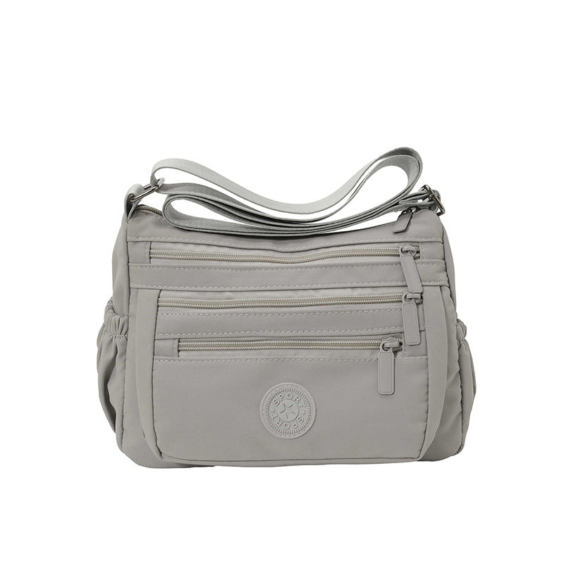 🔥HOT SALE👜✨Lightweight Nylon Multi-Pocket Crossbody Bag