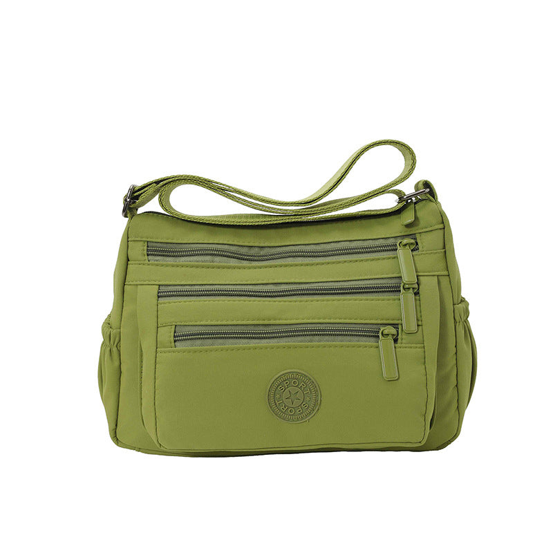 🔥HOT SALE👜✨Lightweight Nylon Multi-Pocket Crossbody Bag