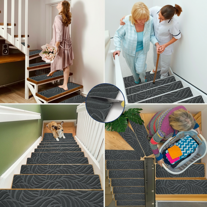 💖40% OFF NOW👣Self-Adhesive Anti-Slip Stair Tread Pads✨
