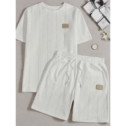 🥳SUMMER HOT SALE🥳💞50K+ SOLD!💥40% OFF! 🔥Men’s Casual Solid-Color Two-Piece Loungewear Set