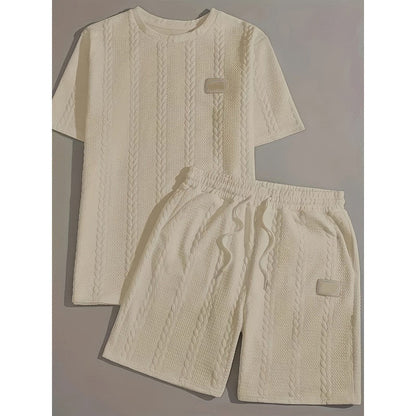 🥳SUMMER HOT SALE🥳💞50K+ SOLD!💥40% OFF! 🔥Men’s Casual Solid-Color Two-Piece Loungewear Set
