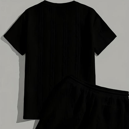 🥳SUMMER HOT SALE🥳💞50K+ SOLD!💥40% OFF! 🔥Men’s Casual Solid-Color Two-Piece Loungewear Set