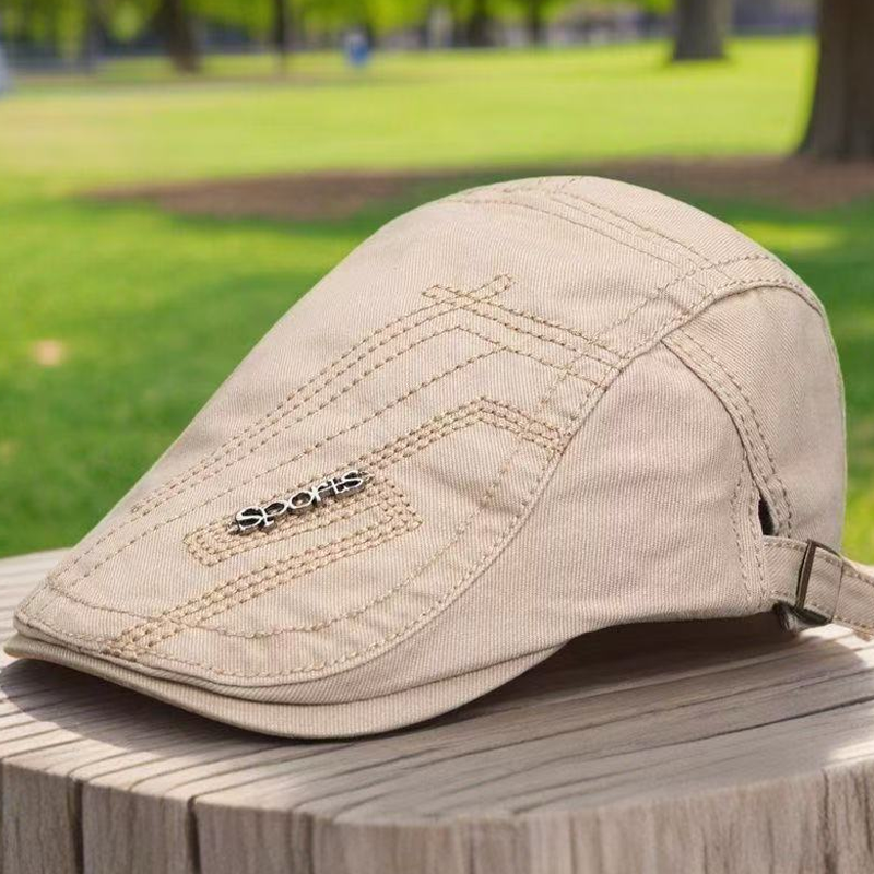 🧢 49% OFF NOW! 🌬️ All-Season Breathable Classic Flat Cap – Ivy Design, Adjustable Fit & Versatile Colors 💼
