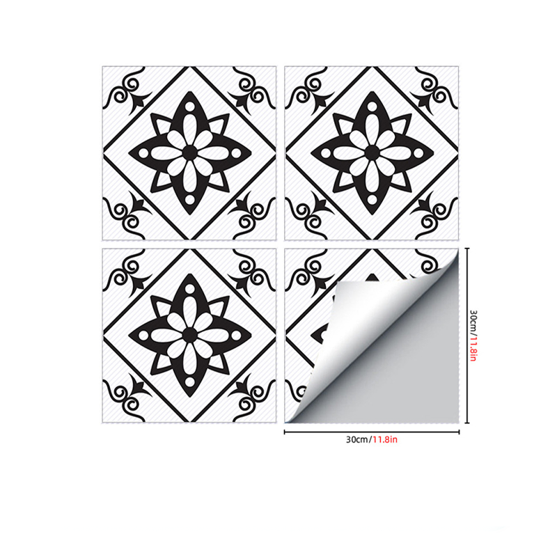 ⏳Limited-time 49% off⏰Waterproof & Non-Slip Floor Tile Stickers for Kitchen & Bathroom🛀