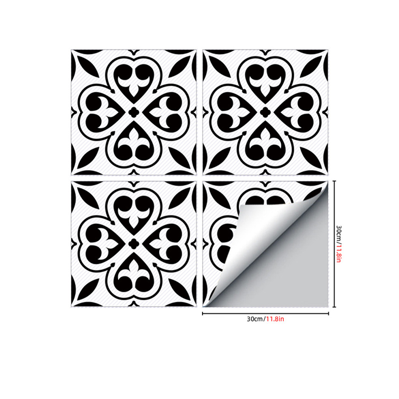 ⏳Limited-time 49% off⏰Waterproof & Non-Slip Floor Tile Stickers for Kitchen & Bathroom🛀