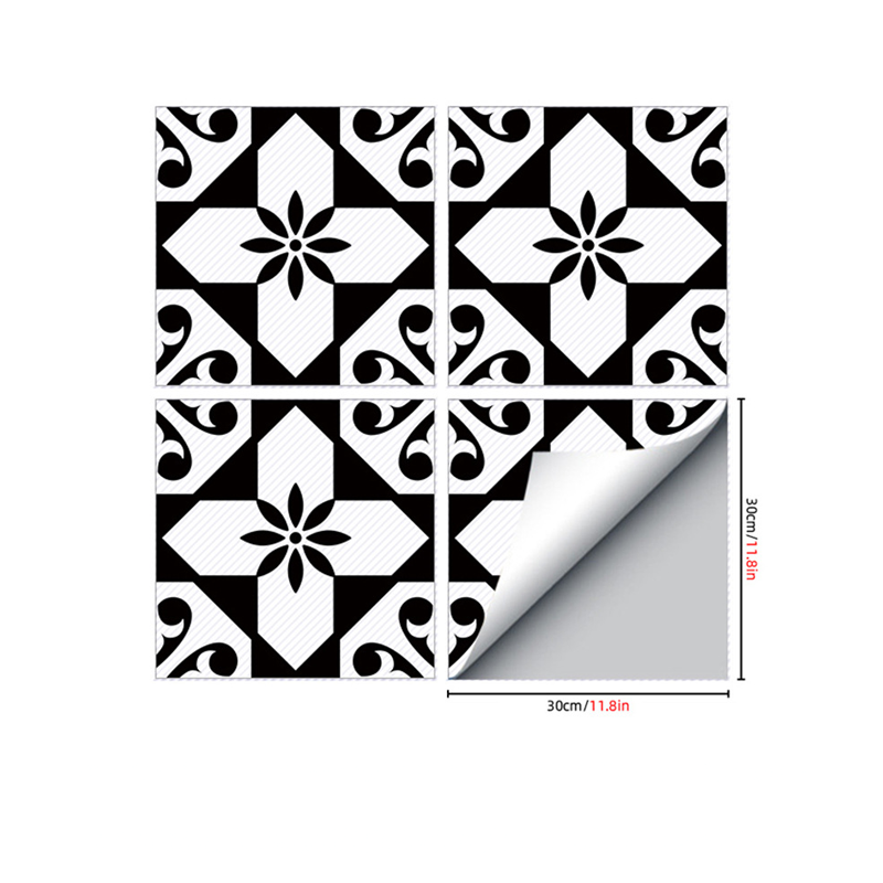 ⏳Limited-time 49% off⏰Waterproof & Non-Slip Floor Tile Stickers for Kitchen & Bathroom🛀
