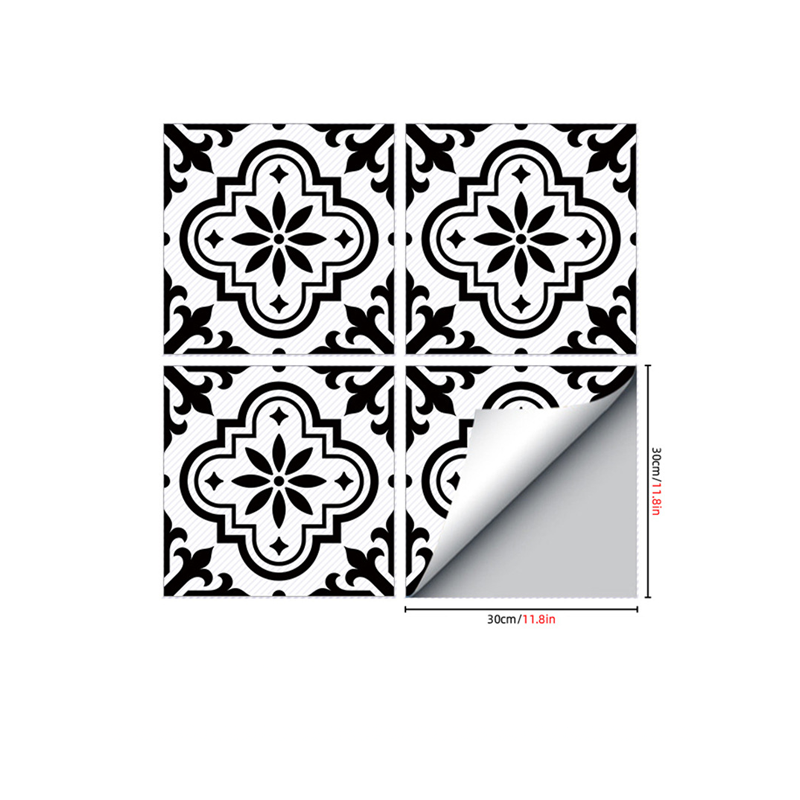 ⏳Limited-time 49% off⏰Waterproof & Non-Slip Floor Tile Stickers for Kitchen & Bathroom🛀