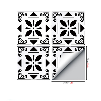 ⏳Limited-time 49% off⏰Waterproof & Non-Slip Floor Tile Stickers for Kitchen & Bathroom🛀