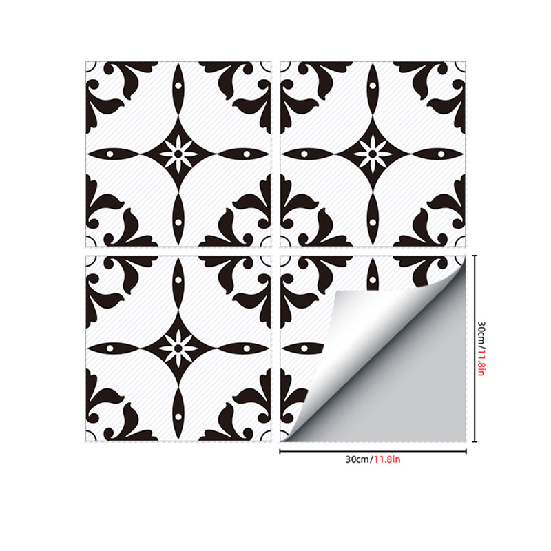 ⏳Limited-time 49% off⏰Waterproof & Non-Slip Floor Tile Stickers for Kitchen & Bathroom🛀
