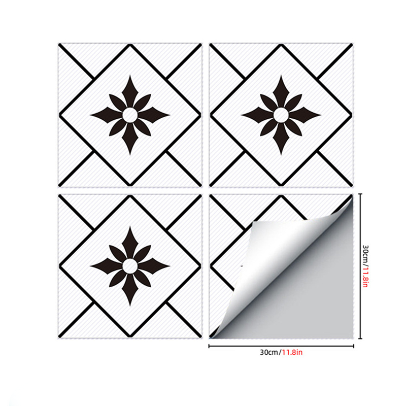 ⏳Limited-time 49% off⏰Waterproof & Non-Slip Floor Tile Stickers for Kitchen & Bathroom🛀