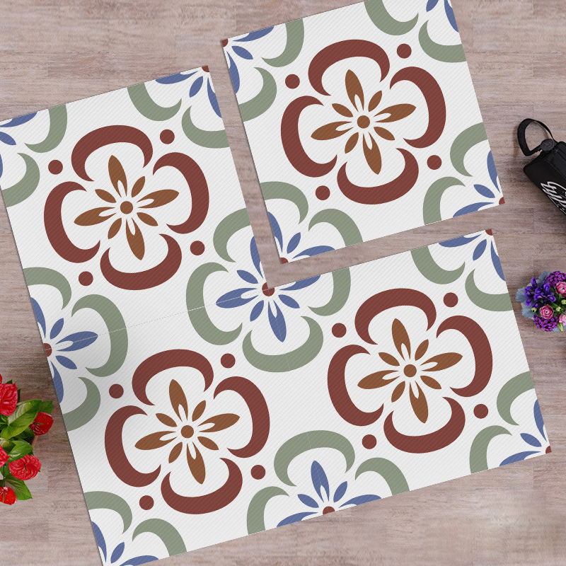 ⏳Limited-time 49% off⏰Waterproof & Non-Slip Floor Tile Stickers for Kitchen & Bathroom🛀