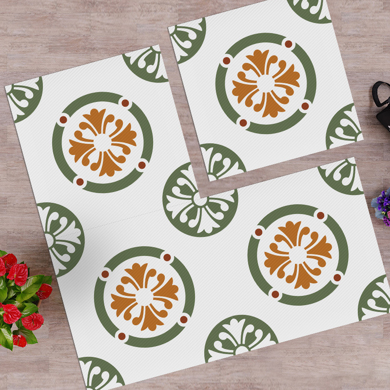 ⏳Limited-time 49% off⏰Waterproof & Non-Slip Floor Tile Stickers for Kitchen & Bathroom🛀