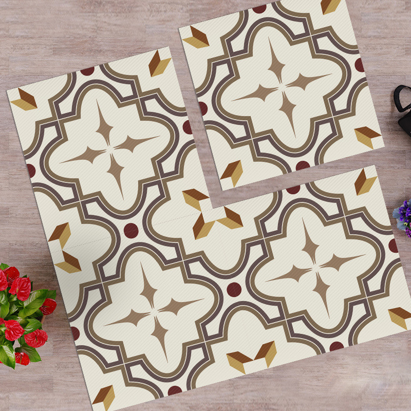 ⏳Limited-time 49% off⏰Waterproof & Non-Slip Floor Tile Stickers for Kitchen & Bathroom🛀