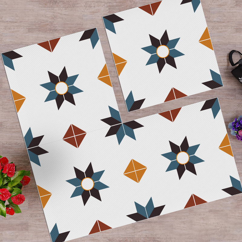 ⏳Limited-time 49% off⏰Waterproof & Non-Slip Floor Tile Stickers for Kitchen & Bathroom🛀