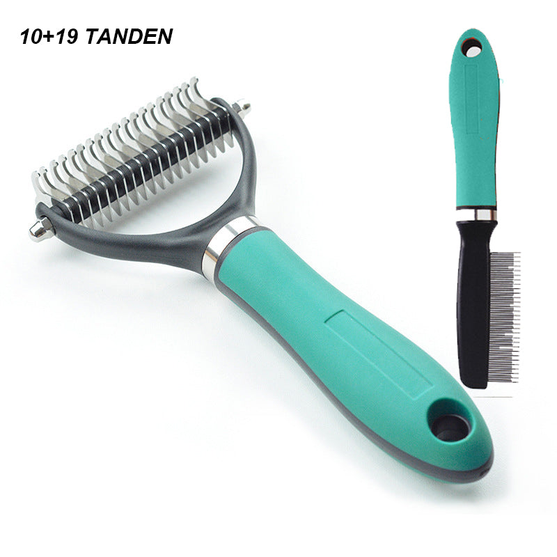 🐾 49% OFF NOW! 🧹 Double-Sided Self-Cleaning Pet Grooming Brush – Removes Loose Fur, Massages Skin & Reduces Shedding for Dogs & Cats 🐶