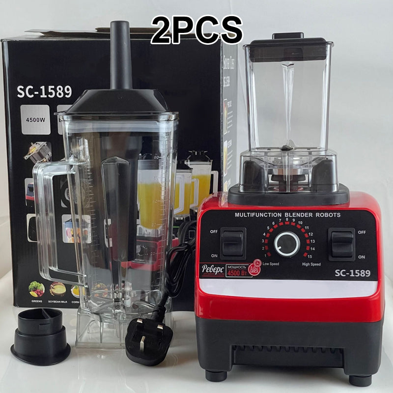🥤 49% OFF NOW! ⚡ High-Speed Professional Countertop Blender – 4500W Motor, 15 Speeds & 6 Stainless Steel Blades 🍓