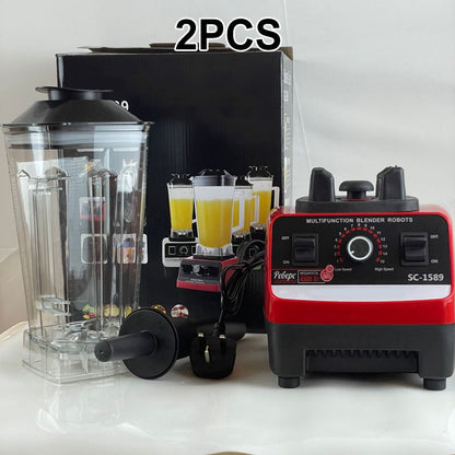 🥤 49% OFF NOW! ⚡ High-Speed Professional Countertop Blender – 4500W Motor, 15 Speeds & 6 Stainless Steel Blades 🍓