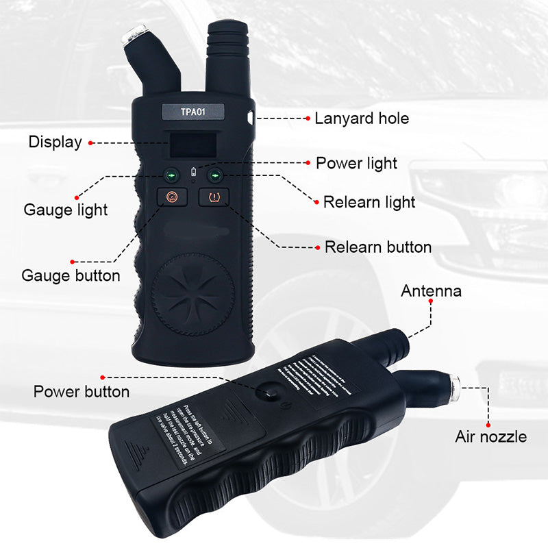 🚗💨Tire Pressure Gauge Tool