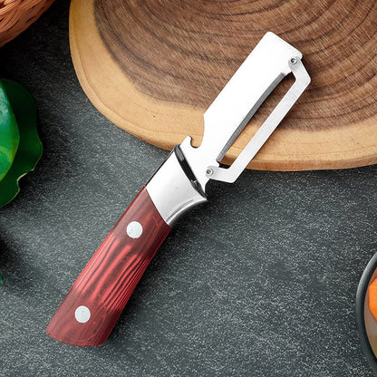 🥒 LIMITED TIME 49% OFF! ⚡ Thickened Stainless Steel Multi-Peeler – Heavy-Duty, Wide Blade, Bottle Opener 🍺