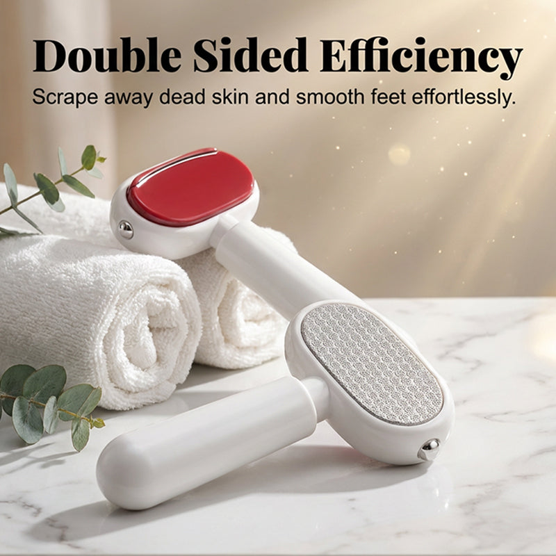 ✨📢LAST DAY SALE: Only ￡9.99!!!🔥Double-Sided Foot Scraper for Callus Removal