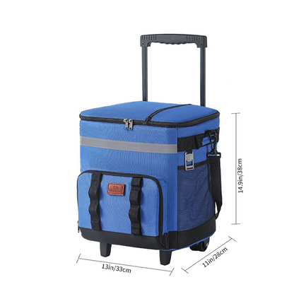 ❄️Summer Special🧊🧳Outdoor Rolling Cooler Bag with Wheels