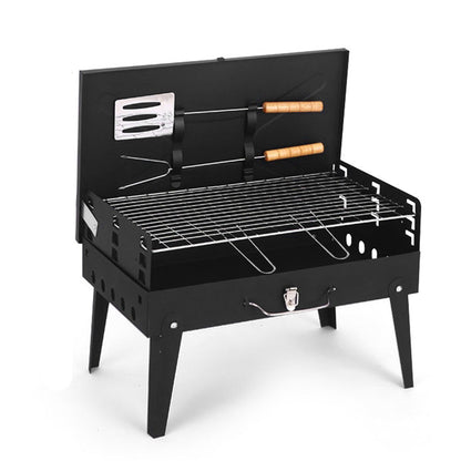 ⏰Limited-time offer🔥🍖Portable Folding Charcoal Grill for Outdoor Cooking