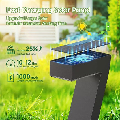 ⏳Limited-time 49% off⏰Creative Waterproof Solar Pathway Lights🏡💡✈ FREE UK DELIVERY🚀