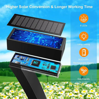 ⏳Limited-time 49% off⏰Creative Waterproof Solar Pathway Lights🏡💡✈ FREE UK DELIVERY🚀