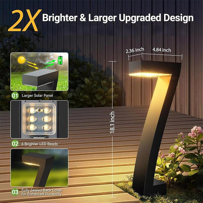⏳Limited-time 49% off⏰Creative Waterproof Solar Pathway Lights🏡💡✈ FREE UK DELIVERY🚀