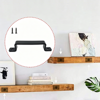 🔥Limited-time offer🏡Two-in-one, rock-solid – cast iron door handles & railing reinforcement clamps!✨