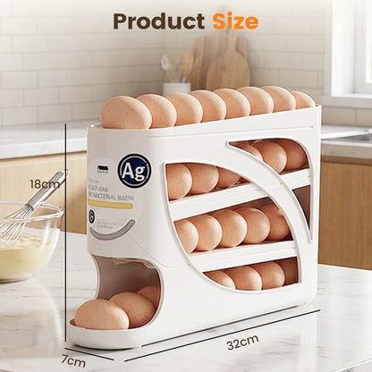 🔥49% OFF🥚✨Space-Saving Fridge Egg Storage Organizer
