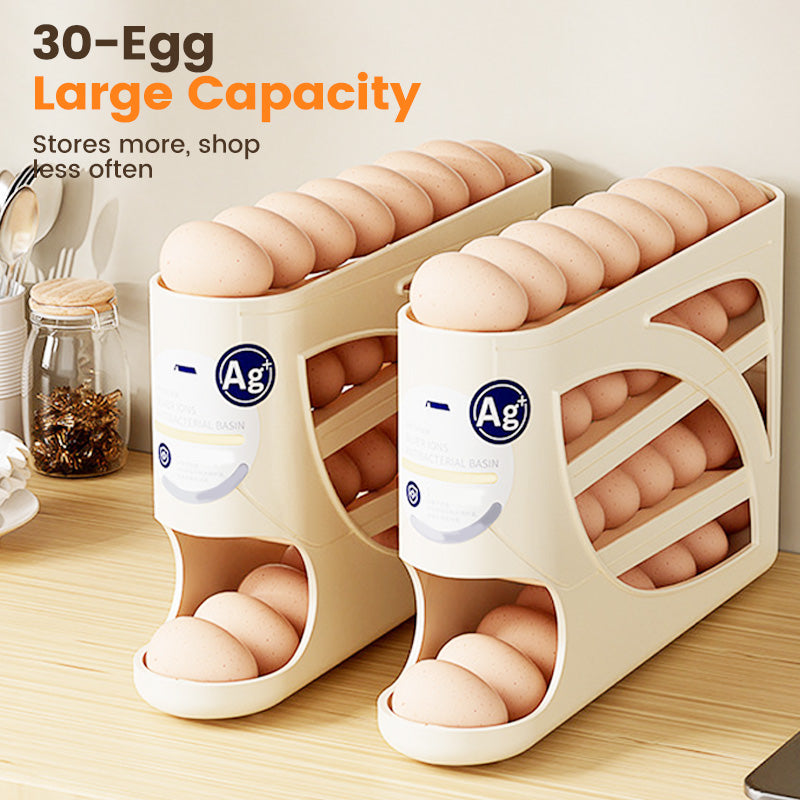 🔥49% OFF🥚✨Space-Saving Fridge Egg Storage Organizer