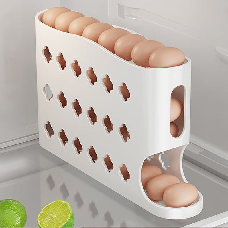 🔥49% OFF🥚✨Space-Saving Fridge Egg Storage Organizer