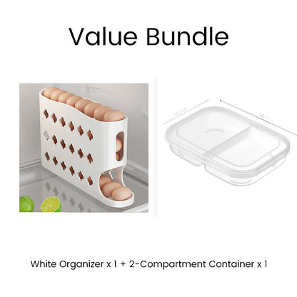 🔥49% OFF🥚✨Space-Saving Fridge Egg Storage Organizer