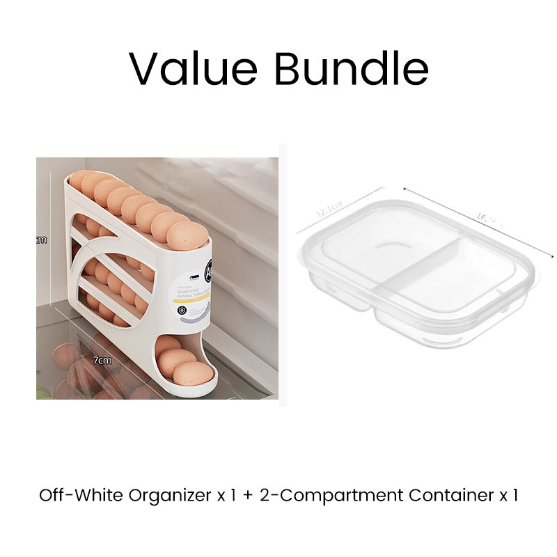 🔥49% OFF🥚✨Space-Saving Fridge Egg Storage Organizer