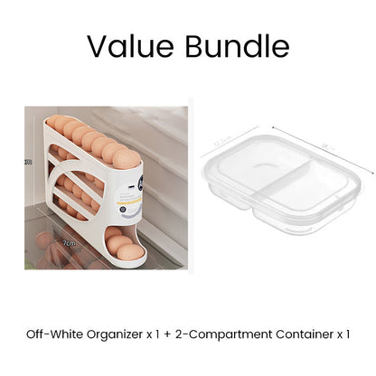 🔥49% OFF🥚✨Space-Saving Fridge Egg Storage Organizer