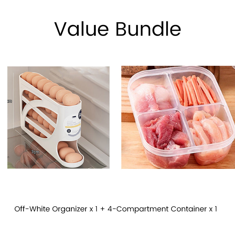 🔥49% OFF🥚✨Space-Saving Fridge Egg Storage Organizer