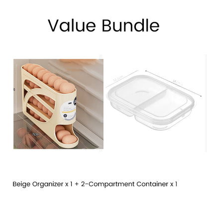 🔥49% OFF🥚✨Space-Saving Fridge Egg Storage Organizer