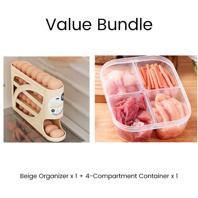 🔥49% OFF🥚✨Space-Saving Fridge Egg Storage Organizer